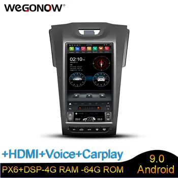 

DSP HDMI PX6 Carplay voice Tesla 11.6"Android 9.0 4GB 64GB auto radio GPS navi BT5.0 for Chevrolet S10 /Isuzu D-MAX 2012-2018