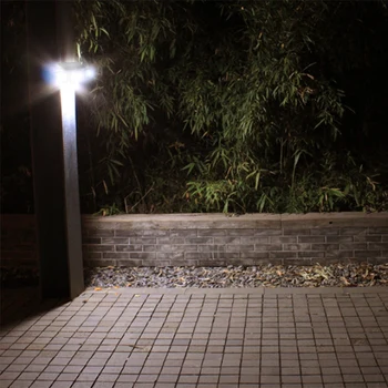 

Three-Head Solar Body Sensor Wall Light 100Cob Park Villa Outdoor Waterproof Garden Light