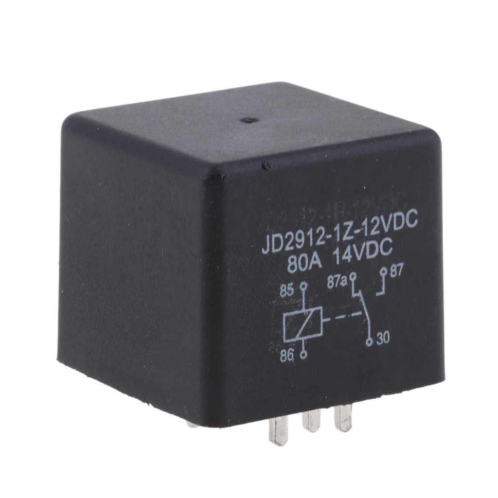 

Car Automotive Truck DC 12V 12 Volt 80A SPDT Relay 5 Pin 1Pcs