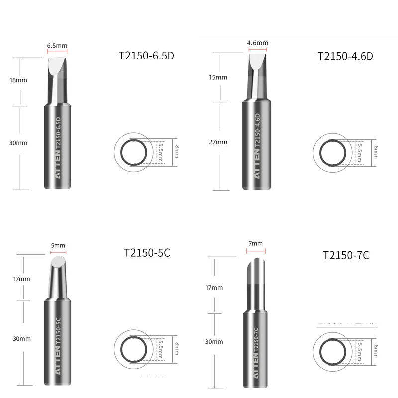 ATTEN аутентичный наконечник для ST2150 ST-2150 ST2150D ST-2150D паяльник