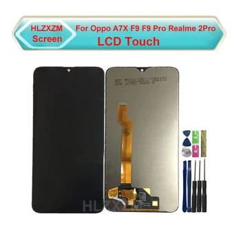 

For Oppo A7X F9 F9 Pro Realme 2Pro LCD Display With Touch Screen Digitizer Assembly Replacement Black Color