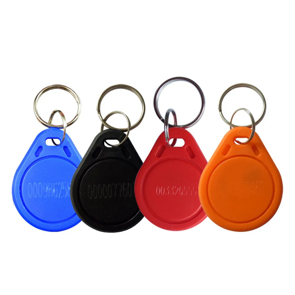 100 шт. EM4100 TK4100 125 кГц RFID украшения чтение только брелоки EM ID брелок-контроллер маркер управление доступом по карточкам бесконтактного считывания 41x33x4,3 мм