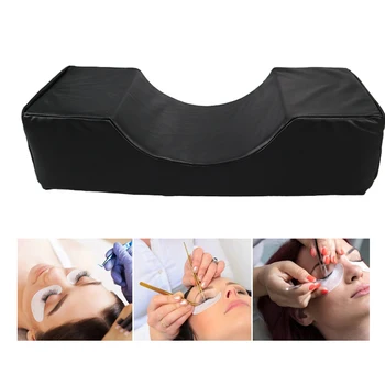 

Professional Eyelash Extension Pillow, Pillow Stand Grafted Eyelashes Salon Use Memory Velvet Pillow for Eyelash Extension