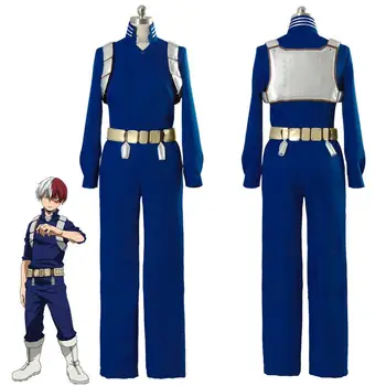 

Anime Boku no Hero Academia Cosplay Costume My Hero Academia Todoroki Shoto Jumpsuits Rompers uniform Cosplay Halloween Costume