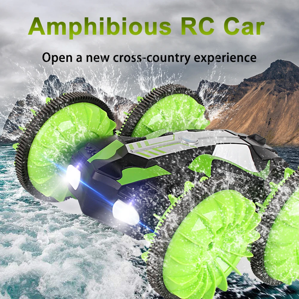 

Waterproof Car LH-C013 2.4Ghz All Terrain RC Off Road Truck Racing Climbing RC Truck 4WD Toy Amphibious Car Remote Control