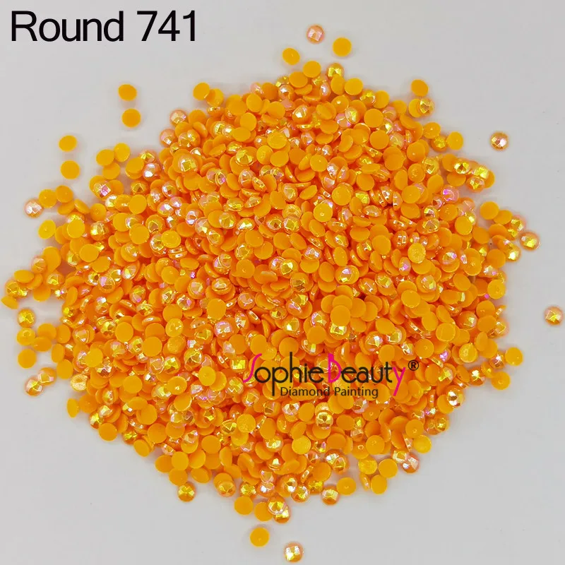 AB Stone 2.8mm Colorful Round Drills Diamond Painting Embroidery Rhinestone Mosaic