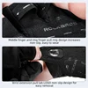 ROCKBROS Cycling Men's Gloves Breathable Shockproof Cycling Gloves Summer Fingerless Gloves MTB Mountain Bicycle Gloves Sports 5