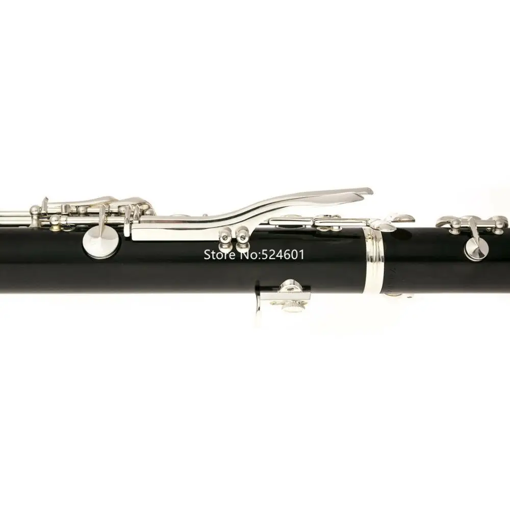 et Crampon R13 Bb Clarinet 17 keys Bakelite or Ebony Wood Body Sliver Plated Keys Musical instrument Professional With Case