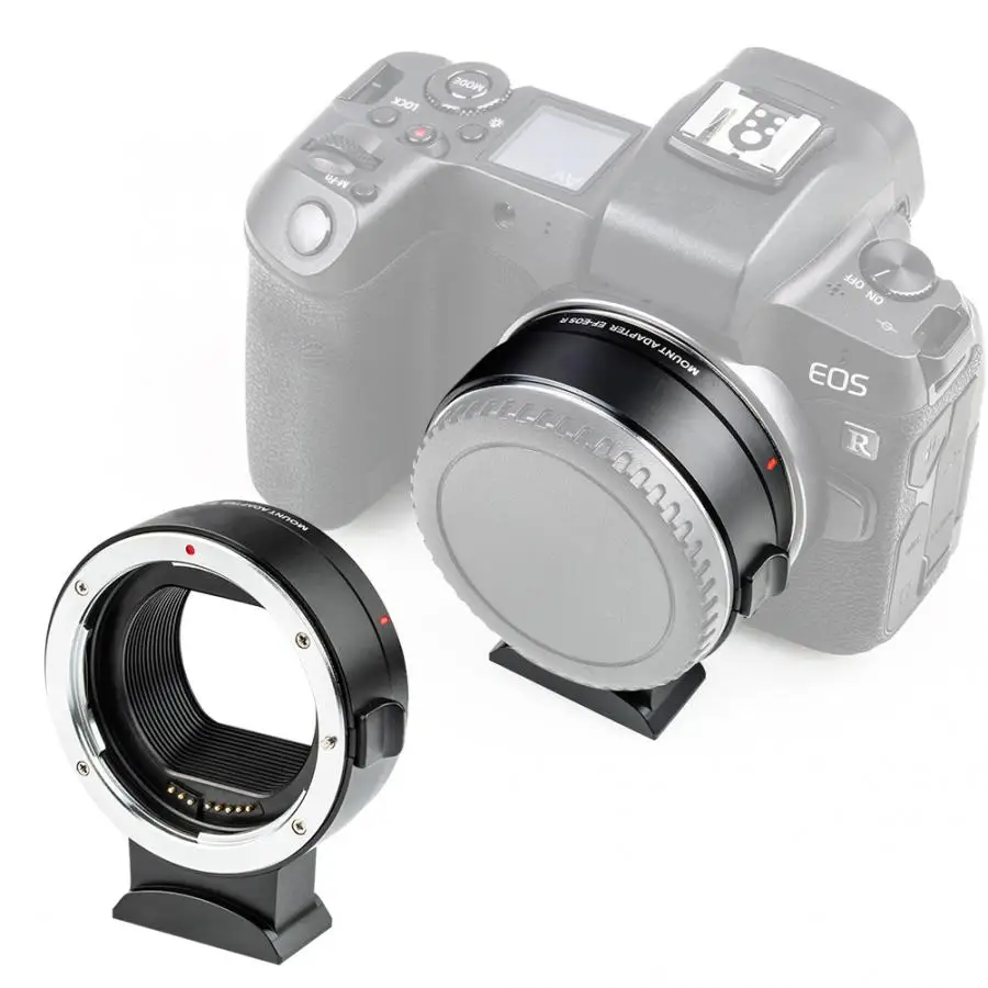 Адаптер для объектива VILTROX EF-EOS R AF адаптер для объектива Canon EF/EF-S для камеры EOS R с полной рамкой dslr cam аксессуары