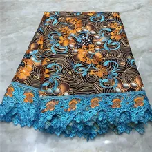 Новая Венди гипюровая кружевная ткань с вышивкой высокого качества восковая кружевная ткань со шнуром африканская восковая кружевная ткань для платья WD102804