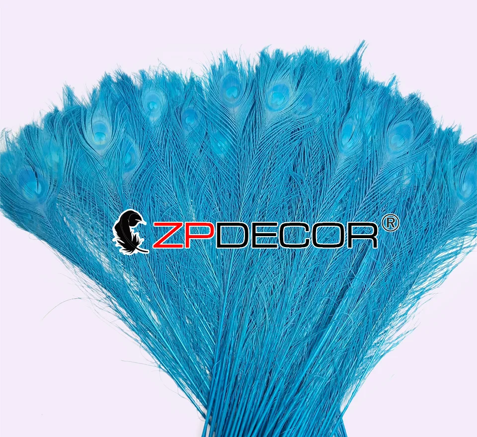 Zpdecor 80-90 см перо павлина для карнавала