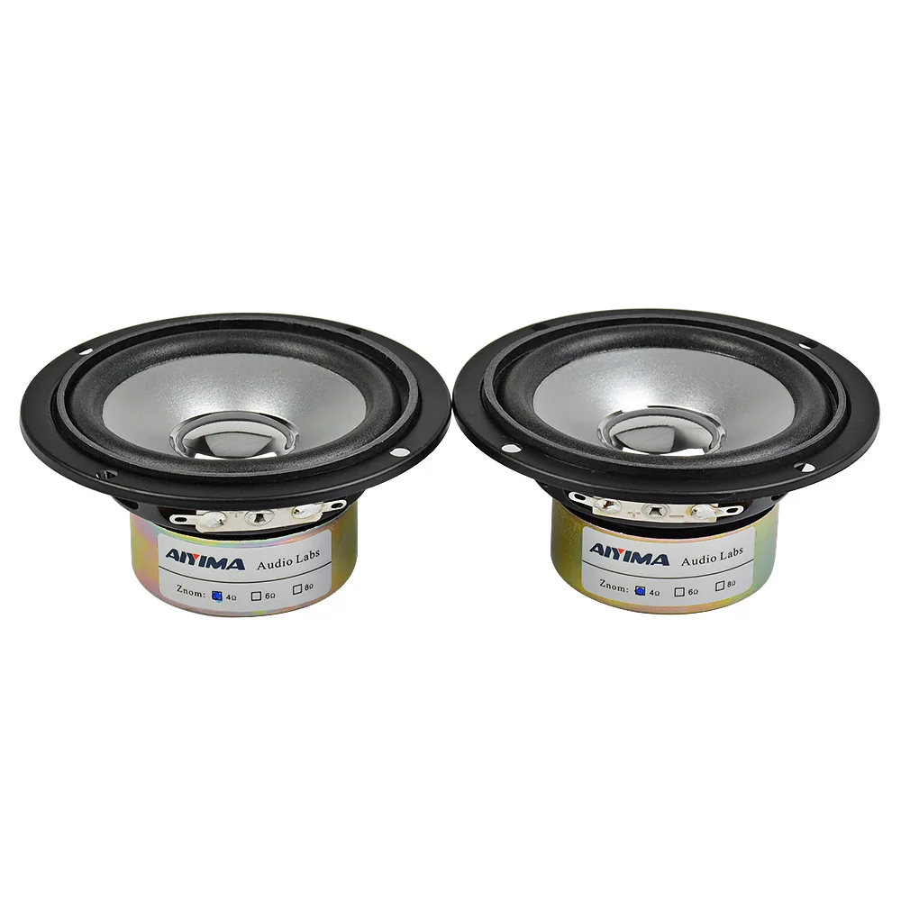 Audio Speakers Bluetooth Speaker Portable Speaker 2PCS 3 Inch 90MM Full Range 4 8 Ohm 10W for HIFI Laptop Home Theater DIY