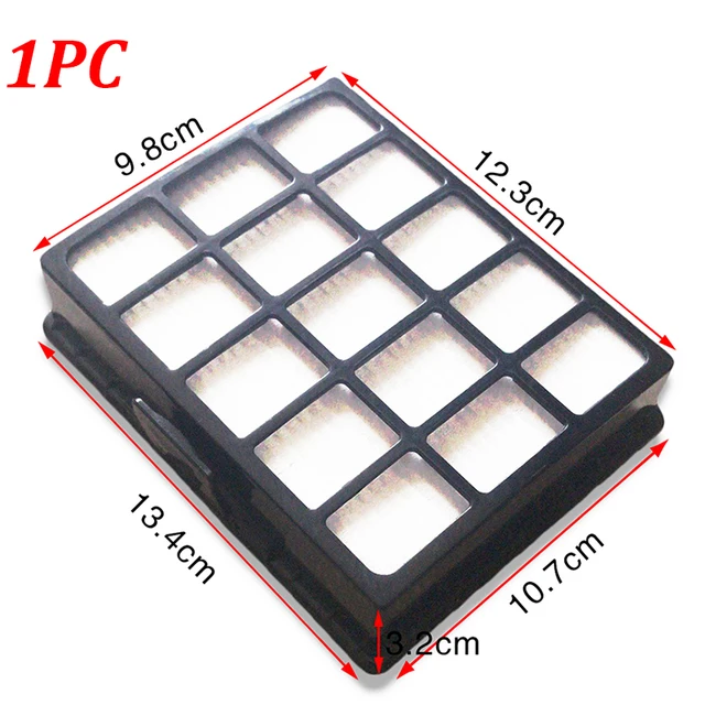 Vacuum Cleaner Replacement Filters Kit for Samsung DJ97-00492A SC6520 SC6530 SC6540 SC68 1Set Blue Foam Filter & 1PC Hepa Filter KTI113