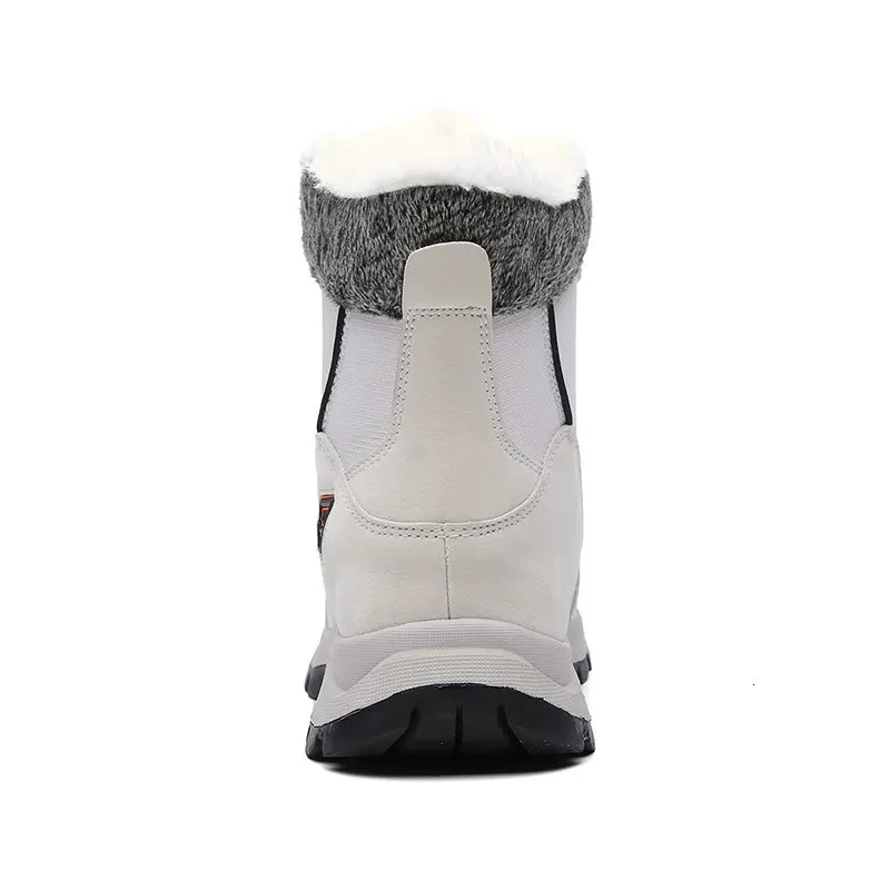 Winter Women and Men Boots Waterproof Ankle Boots Keep Warm Snow Boots High-top Cotton Shoes Outdoor Sneakers Boots Hot
