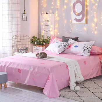 

4pcs/set Brief Style Comfortable Warm Stripes Printing Family Bedding Set Bed Linings Duvet Cover Bed Sheet Pillowcases