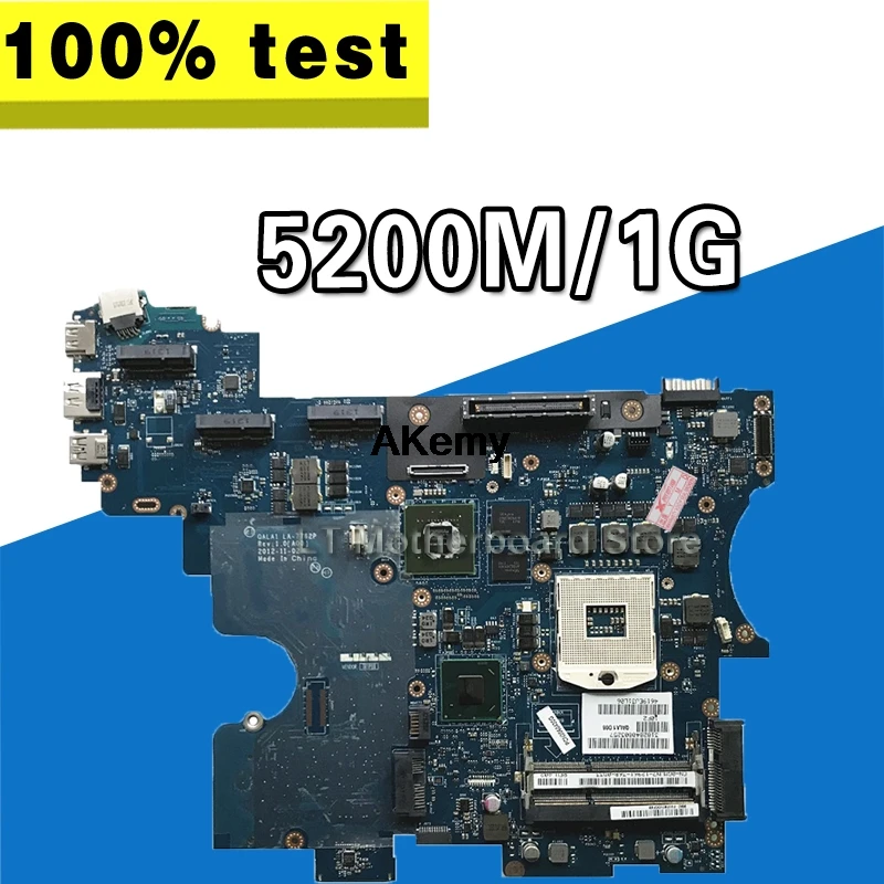 

for CN-0GMVN7 GMVN7 FOR DELL Latitude E6530 laptop motherboard DDR3 QALA1 LA-7762P REV:1.0(A00) 5200M/1G mainboard