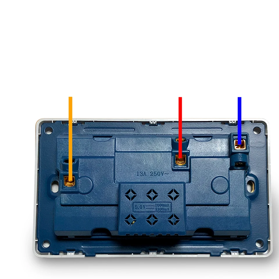 Международный универсальный переключатель с 5 отверстиями, usb-порт зарядного устройства, AC110V-250V, стандарт ЕС, настенная розетка с двумя usb-разъемами