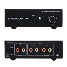 Record Player Vinyl Record Player Mm Phono Amplifier Preamp Phono Line Switching Input Volume Controller