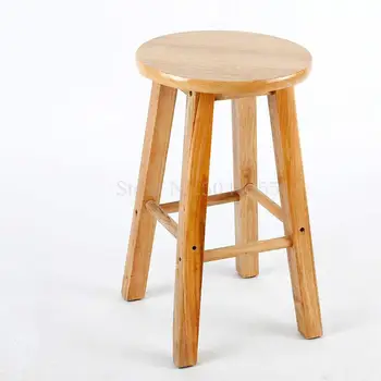 

Solid wood stools Bench wooden bench computer stool home dining chair stool fashion Creative Low stools
