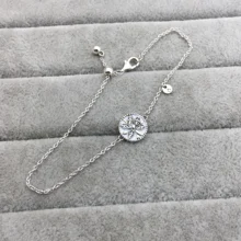 925 пробы Серебряный Классический Древо жизни женский очаровательный ювелирный браслет