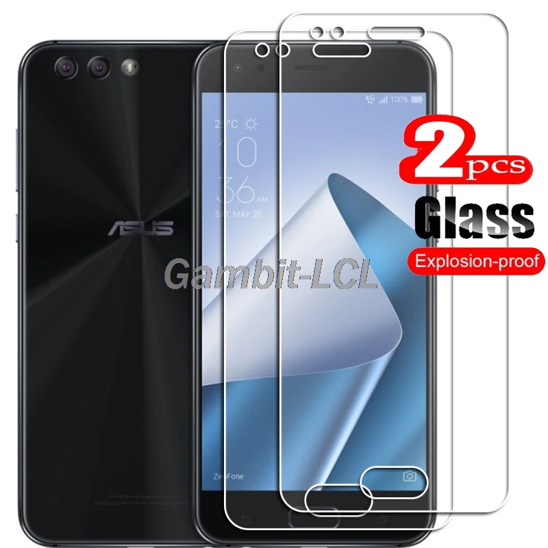 Закаленное стекло для Asus Zenfone 4 ZE554KL, защитное покрытие для Z01KD, Z01KDA, Z01KS, 5,5-дюймовая Защитная пленка для экрана смартфона