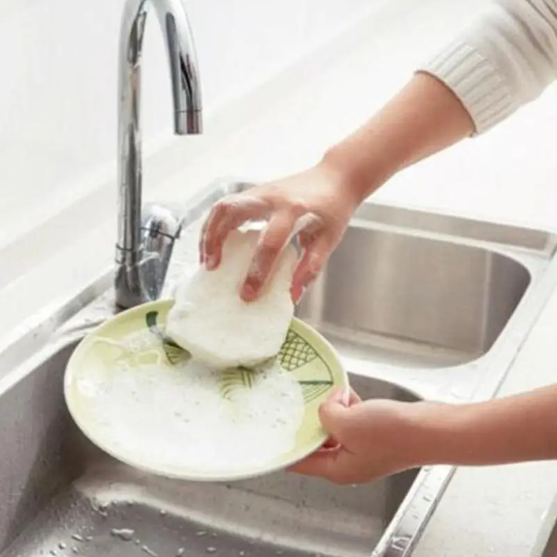 Мягкая моющая губка моющая щетка для посуды новая кухонная Мочалка для мойки многопузырьковый кухонный инструмент для очистки
