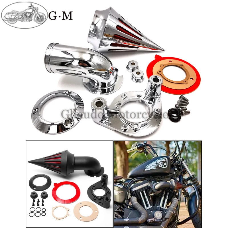 Аксессуары для мотоциклов воздушные фильтры для 91-13 Harley Davidson Sportster XL 883 1200X48 воздухоочиститель Впускной фильтр