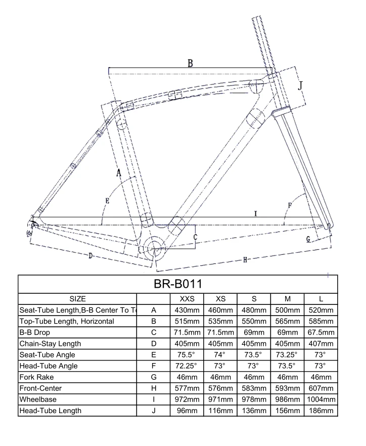 Sale carbon road frame  T1000 carbon frame road bike Size:XXS XS S M L Frameset:Fork ,Headset, Seatpost,Clamp V Brake BB30 PF30 BSA 5