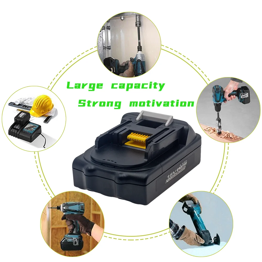 

Bonacell For Makita BL1830 18V 4000mAh Power tools battery replacement BL1815 BL1840 LXT400 194204-5 194205-3 194309-1 L70