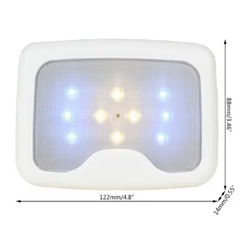 

2020 New Car Ceiling Reading Light USB Charging Rear Row LED Car Interior Car Trunk Light