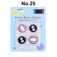 

1set Cartoon Joystick case for switch Joy Con Animal Crossings Thumb Grips Caps Kawaii Silicone Case For Switch Lite Cute Cover