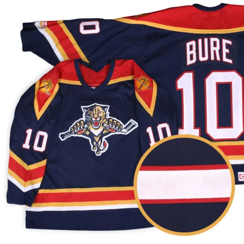 

Florida Panthers #10 Pavel Bure Retro throwback Hockey Jersey Embroidery Stitched Customize any number and name