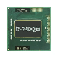 Intel core i7-740QM i7 740qm slbqg 1.7 ghz quad-core processador cpu de oito linhas 6w 45w soquete g1/rpga988a