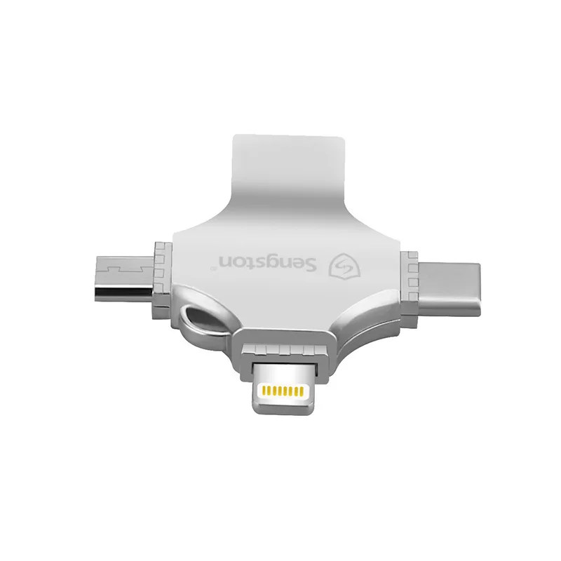 4 в 1 USB флэш-накопитель Iphone Android type-C USB3.0 высокоскоростной памяти Sengston