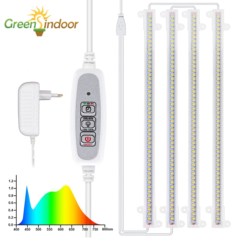 Led Grow Light Grow Light USB Timer Phyto Lamp For Plants Dimmable LED Lamp Phytolamps Full Spectrum Hydroponics Growing Lamps