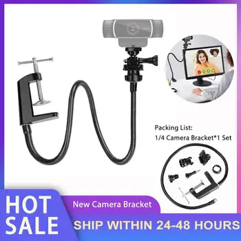

Webcam Stand Enhanced Durable Desk Jaw Camera Clamp Bracket With Flexible Gooseneck For Logitech Webcam High Quality Dropship