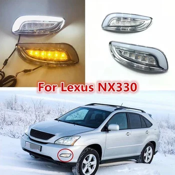 

Car LED DRL Fog Light Lamp for Lexus RX330 RX350 2003 -2009 Daylight Headlight with Signal Waterproof