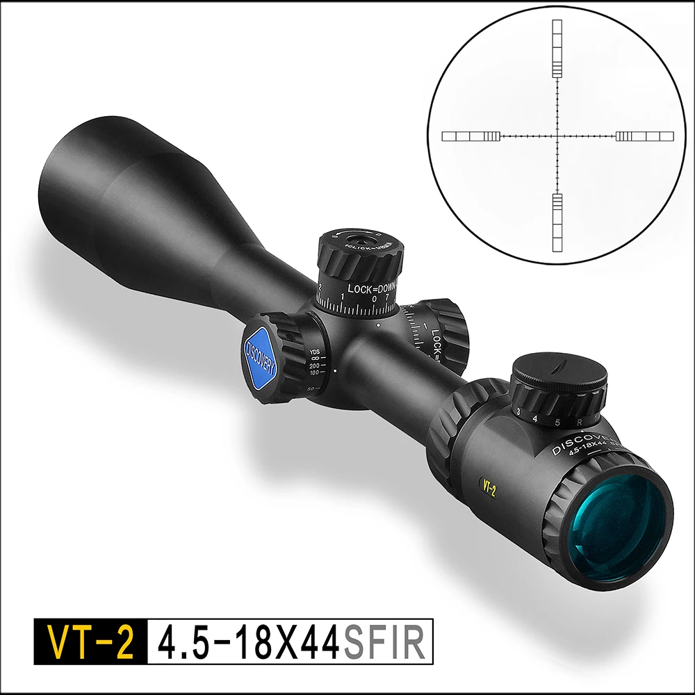 Охотничий оптический тактический прицел VT-2 4,5-18X44SFIR с подсветкой тактический прицел PCP воздушные пистолеты охотничьи винтовки