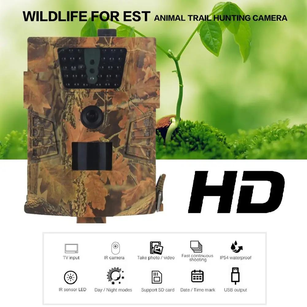 New 12MP 1080P Trail Hunting Wild Camera Night Vision Scouting Photo Traps Track 