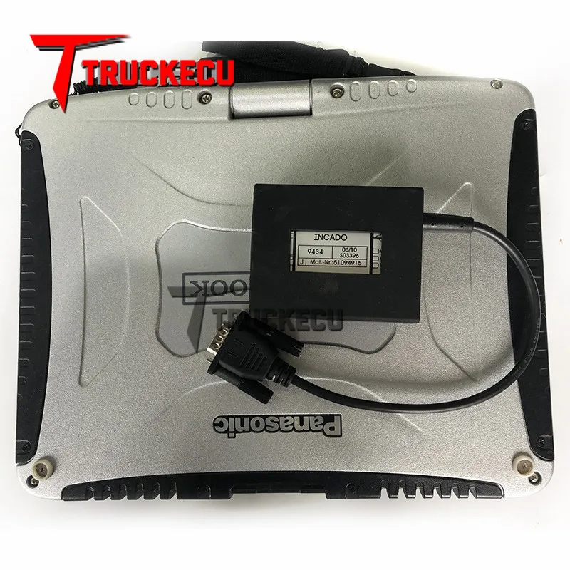 INCADO CF19 Для JUDIT 4 диагностический комплект jungheinrich Judit box JUDIT Incado+ linde canbox doctor+ linde вилочный погрузчик диагностический сканер инструмент+ CF19 ноутбук - Название цвета: INCADO CF19