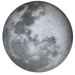 Puzzle lune et ciel étoilé pour adultes, 1000 pièces, voyage spatial, Puzzle pour enfants, jouets éducatifs, cadeau BS50PT 