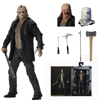 

NECA Original Friday The 13th Jason 2009 Remake Voorhees Deluxe Edition Ultimate Action Figure Collectable Model Toy Horror Gift