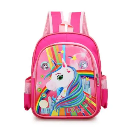 photo color 3D Style Children Backpacks Kindergarten girls boys baby backpack New Fashion Cartoon Super Wings Cute Kid School bags - Цвет: photo color