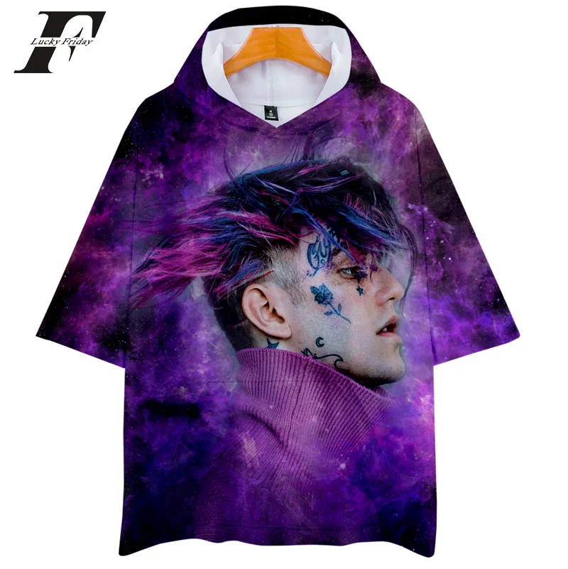 

Футболки Lil Peep с капюшоном, новинка, спортивный костюм в стиле хип-хоп с коротким рукавом для женщин и мужчин, свитшоты с принтом пота для мужчин, толстовки, одежда, топы