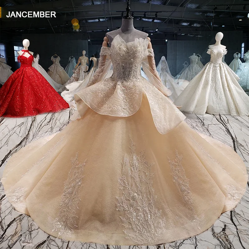 princess cut wedding gown