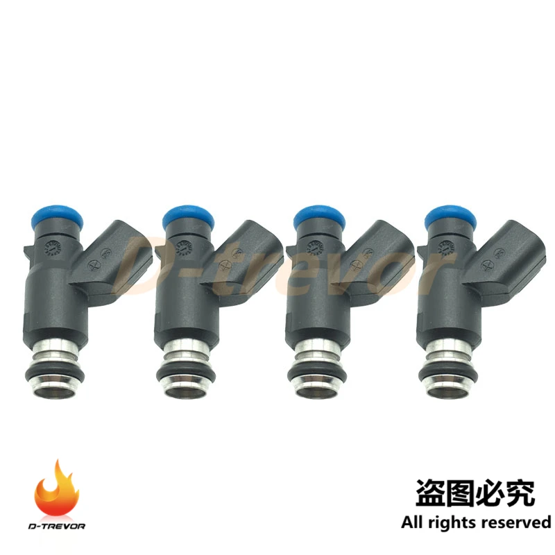 

4pcs OEM Fuel Injector Nozzle for Chevrolet Aveo Pontiac Wave 1.6L flow matched 96487553 832-11197