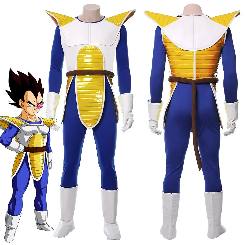 Disfraz de Vegeta Z para hombre y mujer, traje personalizado para