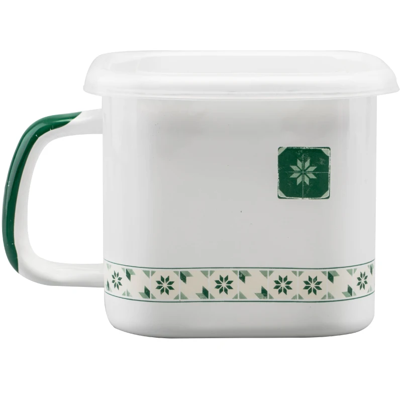 13 см оригинальный Кот плитка квадратная чашка студенческое общежитие мгновенный