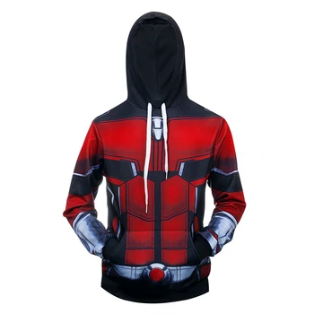 

Thanos Cosplay Men's Sweatshirt Superhero Comics Costume 3D Print Hooded Tops Long Sleeve Printed Outdoor Leisure Sports Jacket