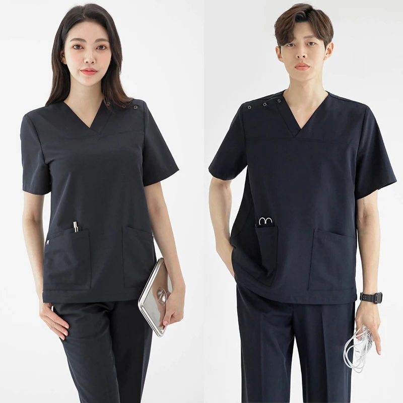 Plastic surgery hospital nurses wear two sets of female Korean version of surgical clothing pet hospital uniforms